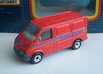 matchbox ford transit 1986