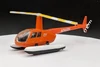 Robinson R44 N244RH orange 2008 floats