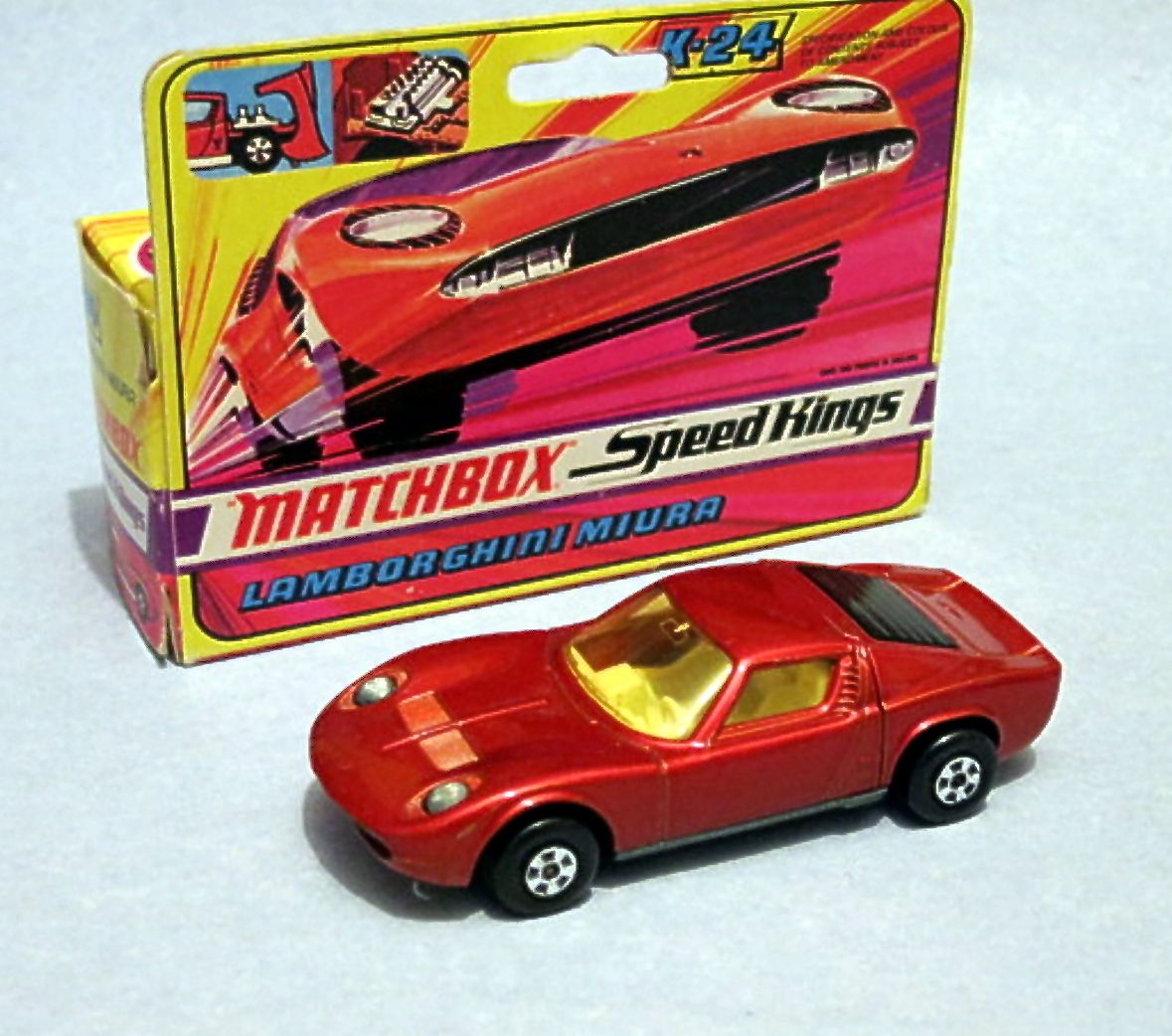 Lamborghini Miura (K-24) | Matchbox Cars Wiki | Fandom