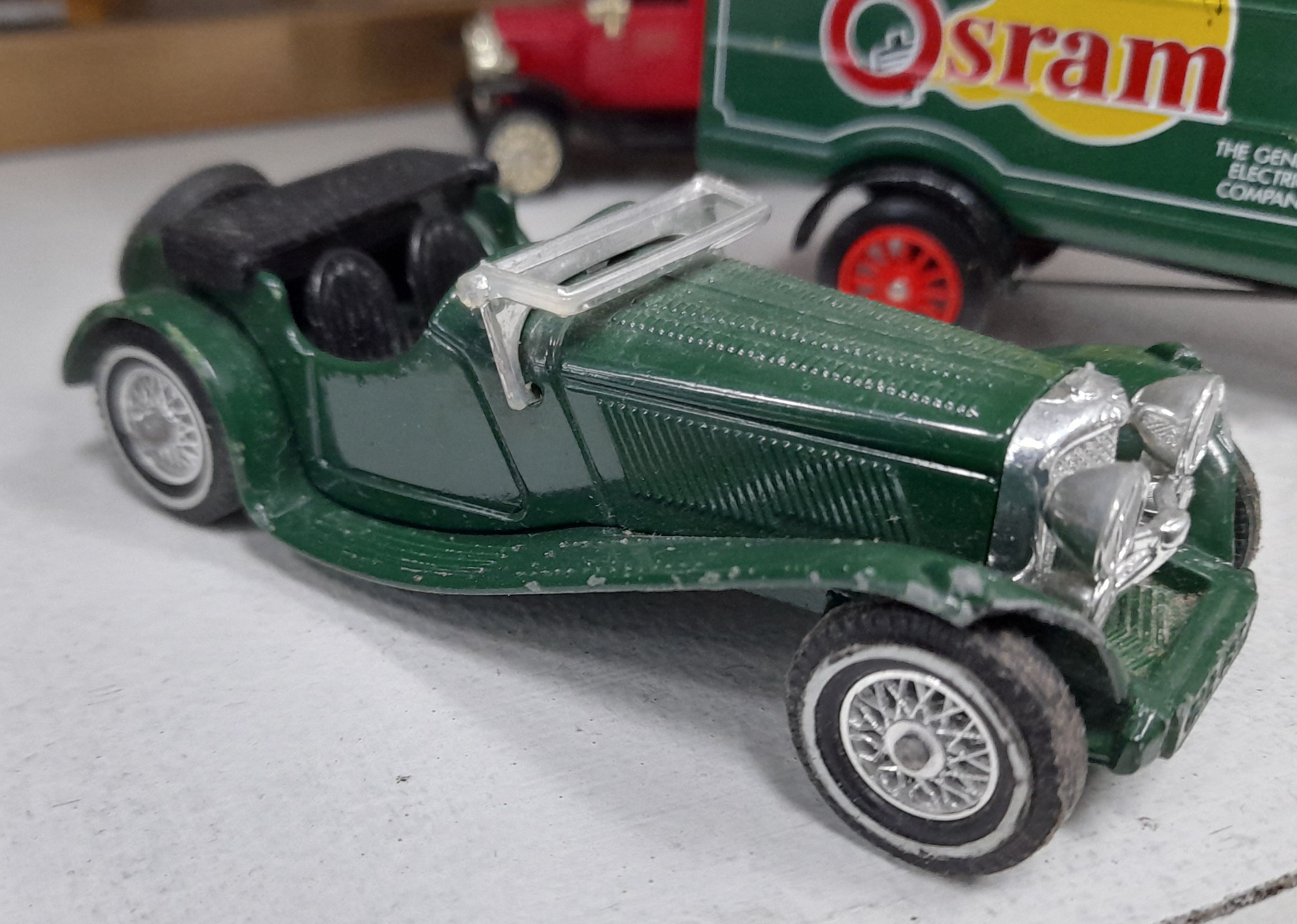 1936 Jaguar SS100 Pewter Car by Matchbox RARE Silver | eBay