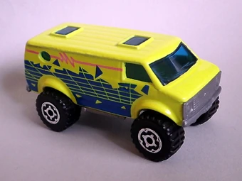 matchbox 4x4 chevy van 1981