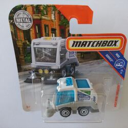 Matchbox sweeper best sale truck