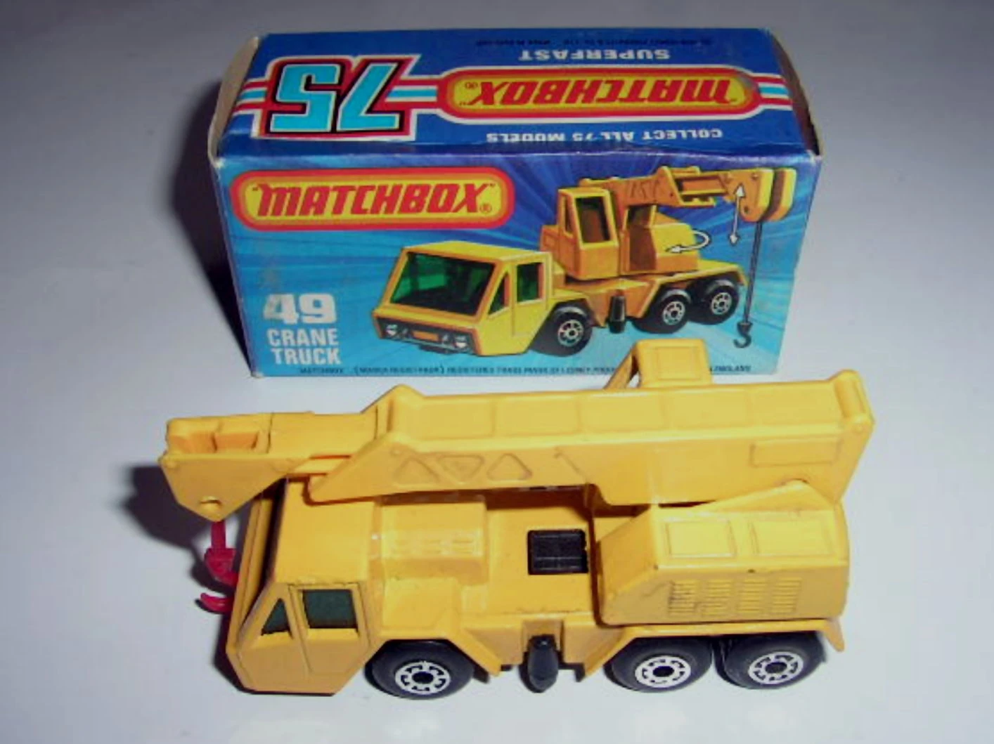 matchbox crane truck
