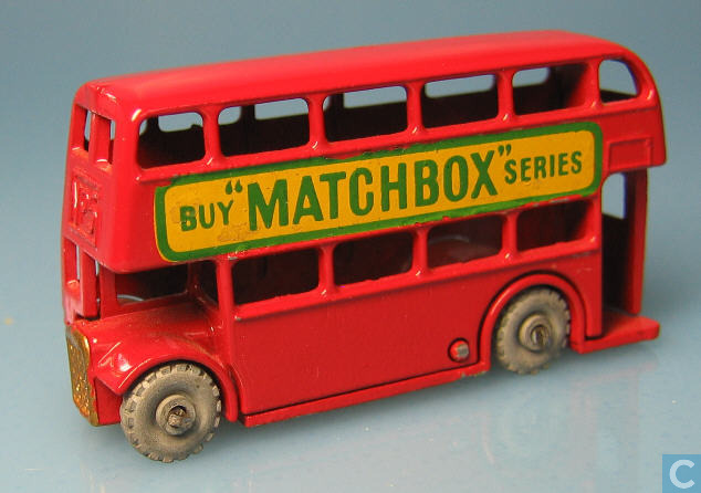 MATCHBOX Lesney No 5 -B from 1957 . London Bus 