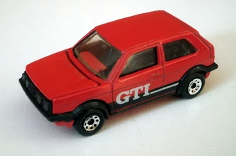 matchbox volkswagen golf gti 1985