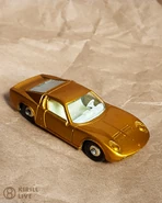 Matchbox lesney 1969 Lamborghini Miura gold