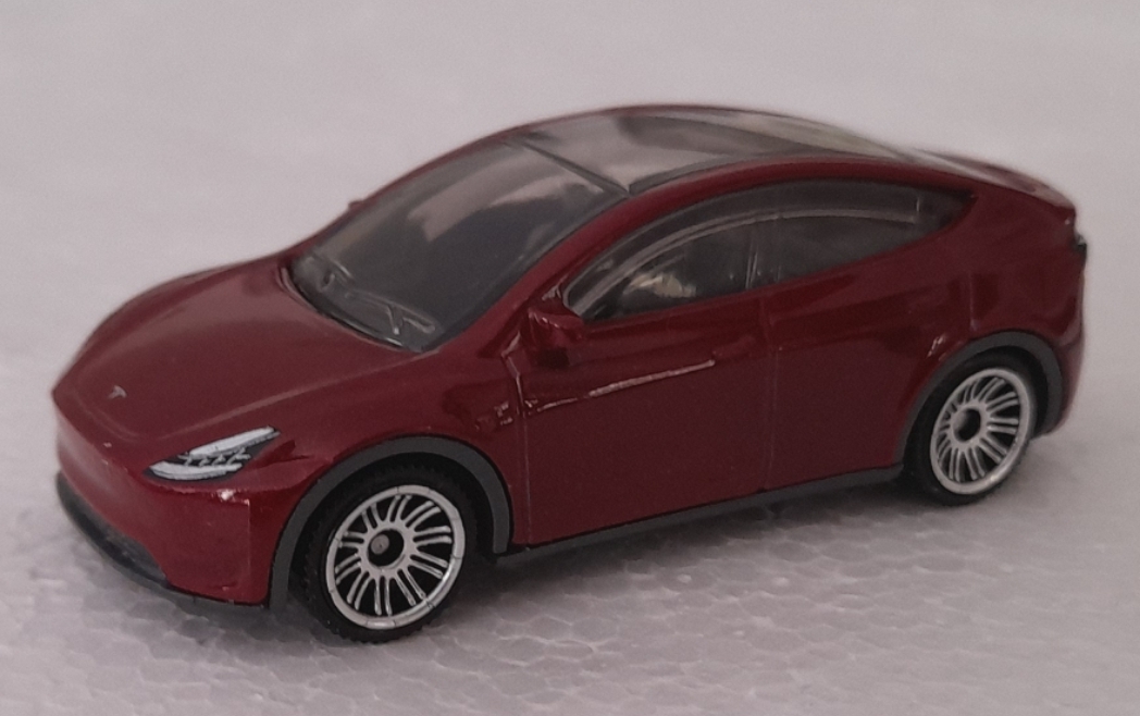 Y　TESLA MODEL Y テスラ　モデルY　マッチボックス Matchbox Tesla Model Y Blue #3 Mainline 2024 Case L/M ( In