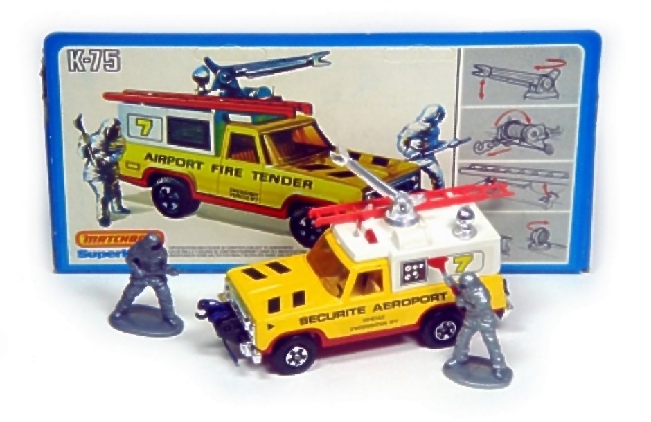 Airport Fire Tender (K-75) | Matchbox Cars Wiki | Fandom