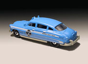 Back view of the 2019 version of the '51 Hudson Hornet Police