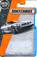 Matchbox 2017 Mercedes Benz SLR McLaren Blister Card - Front