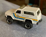 This is the back view of the 2019 Blazer 4x4.