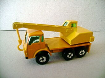 matchbox dodge crane truck