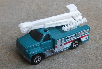 matchbox bucket truck
