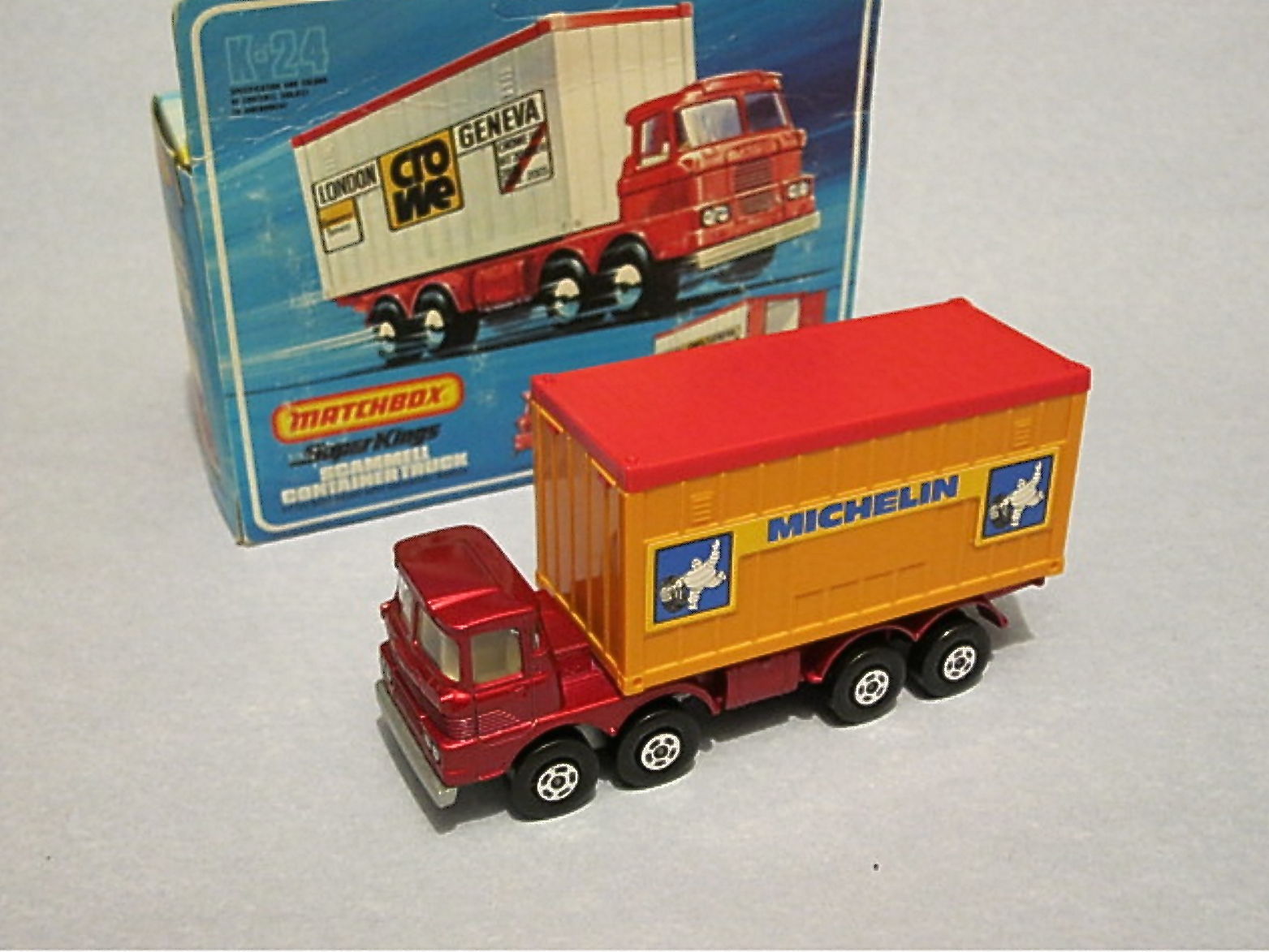 Scammell Container Truck (K-24) | Matchbox Cars Wiki | Fandom