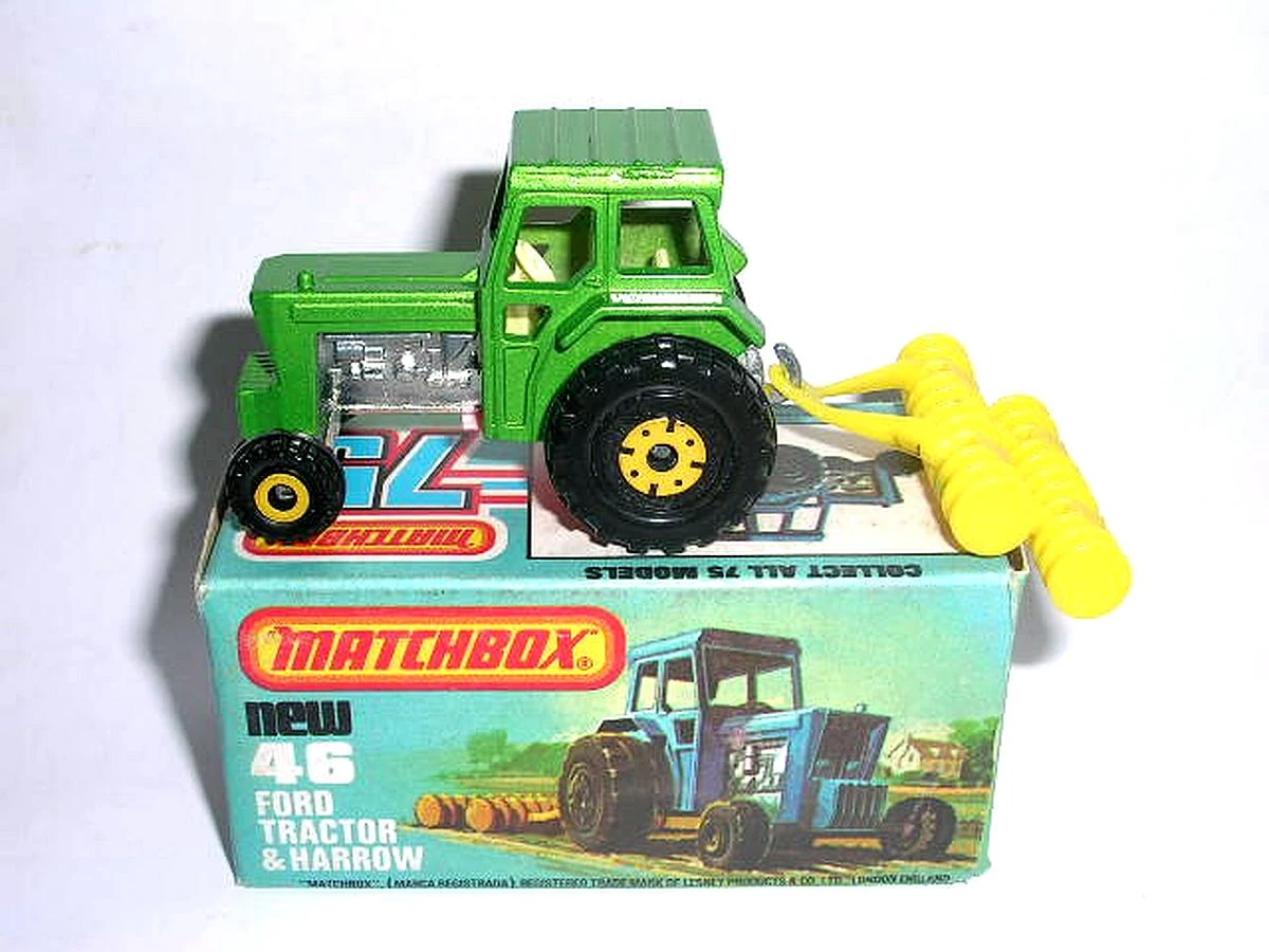 matchbox toy tractors