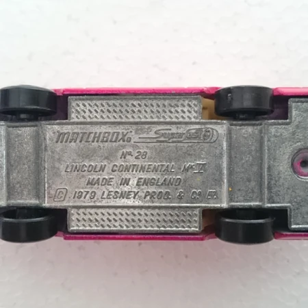 matchbox lincoln continental 1979