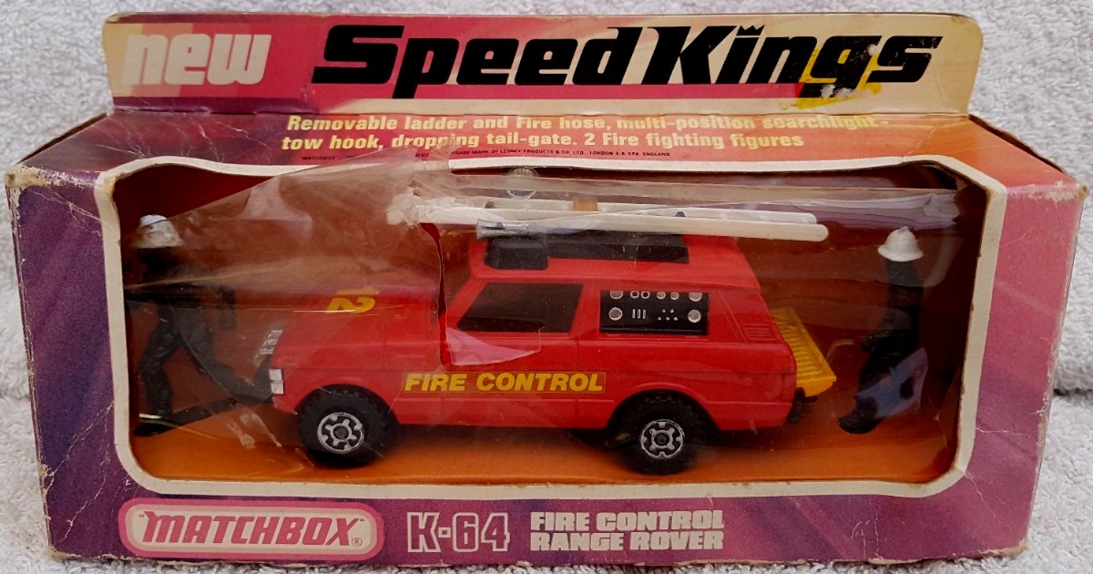 Range Rover Fire Control (K-64) | Matchbox Cars Wiki | Fandom