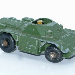 Matchbox restoration Army Scout car nr 61 Diecast car
