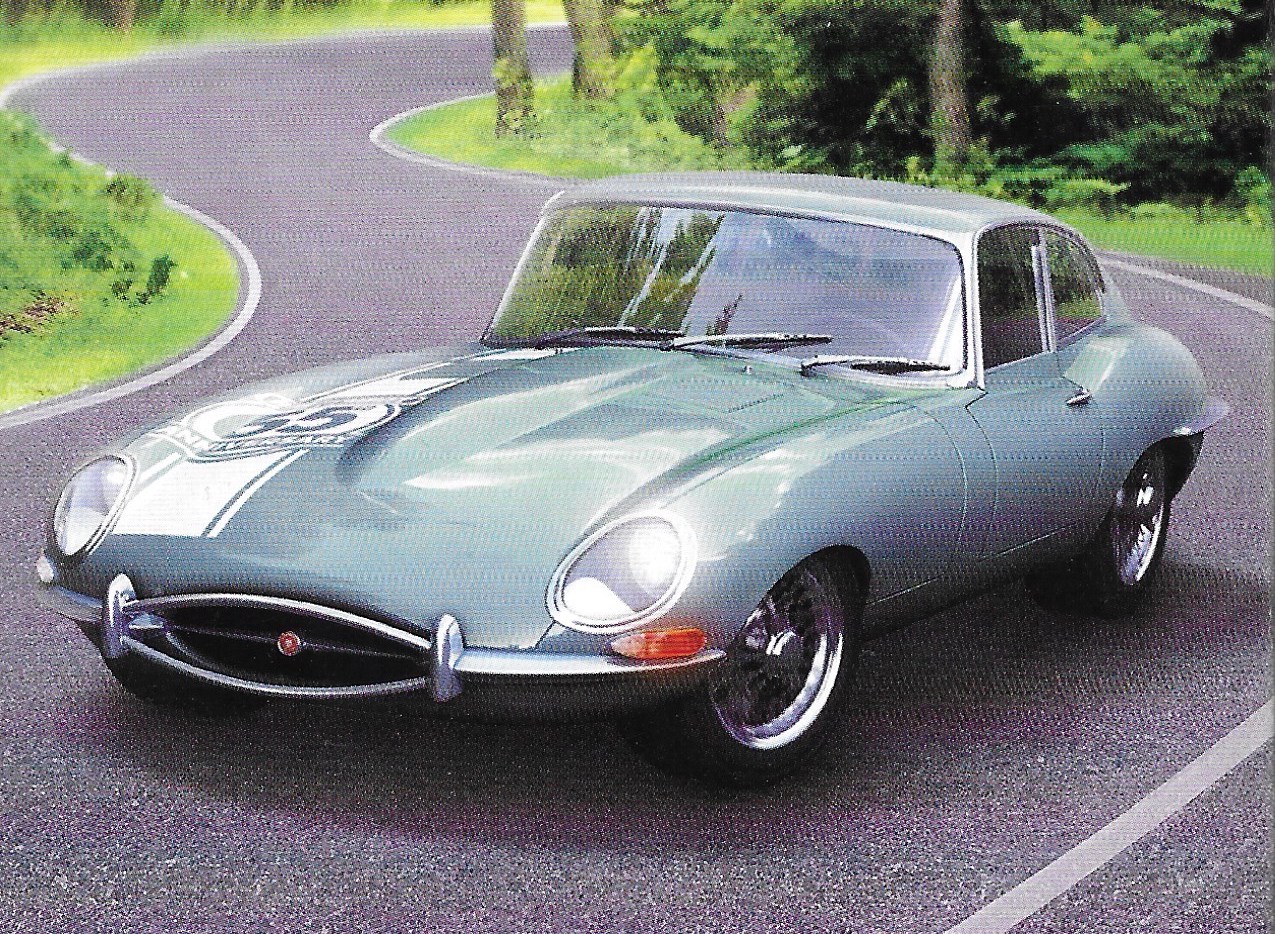 Lesney e type jaguar top