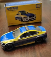 2025 Version BMW M5 Police (Top-down with box)