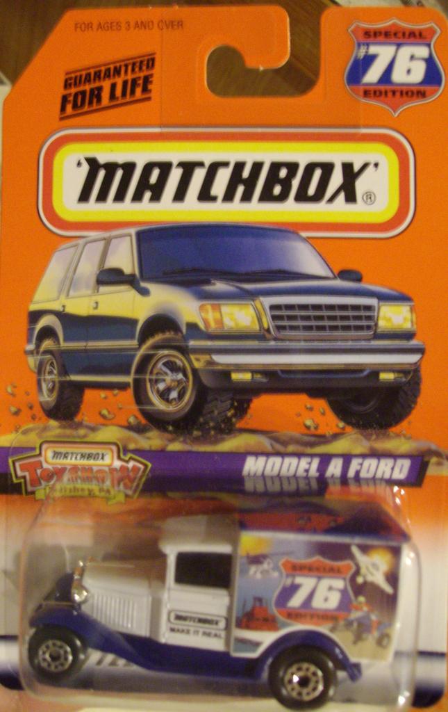 Matchbox - Model A Ford Van - 1991 Chicago Cubs - Global Diecast