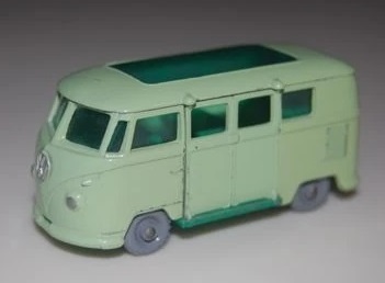 miniマッチボックスフォルクスワーゲン CARAVETTE NO.34 Vintage Matchbox Car No. 34 Volkswagen Caravette Camper | eBay