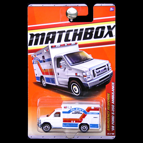 Ford E-350 Ambulance (2009) | Matchbox Cars Wiki | Fandom