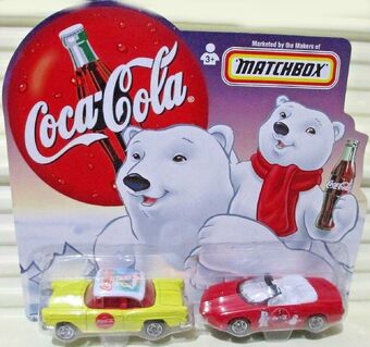 matchbox coca cola cars