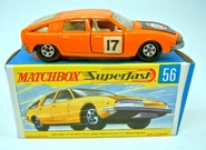 1969-1971 casting in orange with added labels and mismatched box