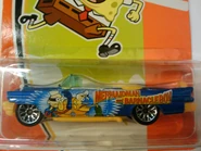 1956 Cadillac Eldorado Mermaid Man & Barnacle Boy