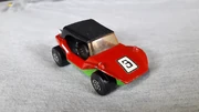 Red with black hood and interior