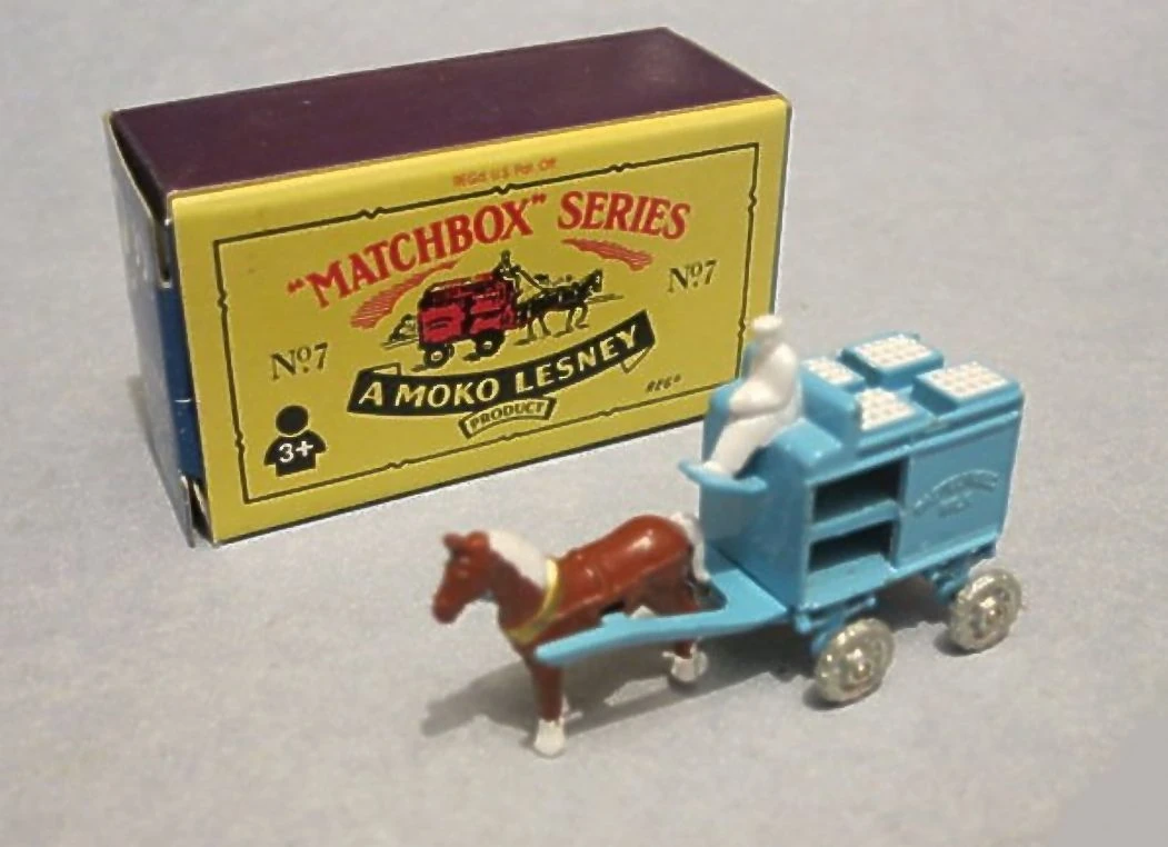 Horse Drawn Milk Float (7-A) | Matchbox Cars Wiki | Fandom