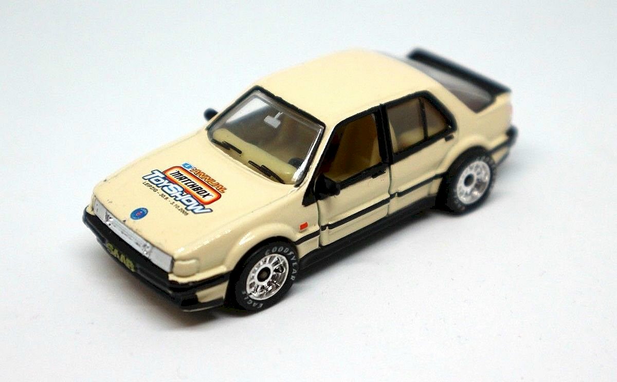 saab matchbox car