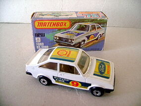 Ford Escort RS2000 | Matchbox Cars Wiki | Fandom