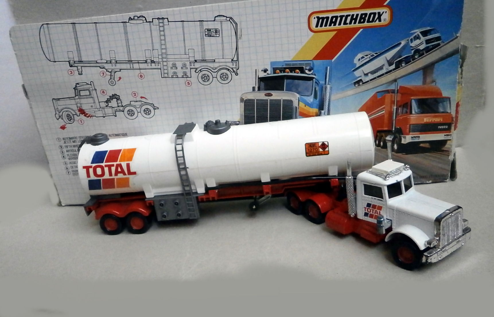 Peterbilt Tanker Truck (K-103/K-127) | Matchbox Cars Wiki | Fandom