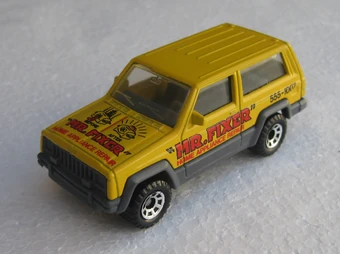 matchbox jeep cherokee 1986