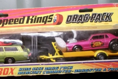 Matchbox Speed King K-23 Mercury Commuter Break Vert avec bagages Matchbox Speed King K-23 Mercury Commuter Break Vert avec bagages
