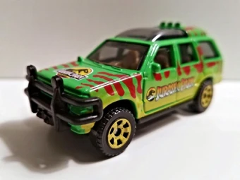matchbox jurassic park ford explorer