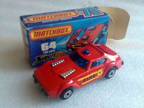 Matchbox fire chief outlet