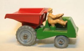 ミニカー MATCHBOX No.2 MUIR-HILL DUMPER Matchbox - No. 2 Muir-Hill Dumper - VINTAGE - Original E3