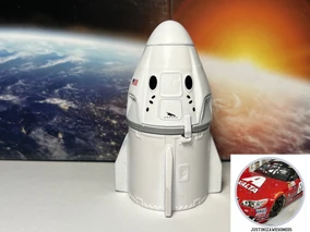 SpaceX Dragon 2023 white