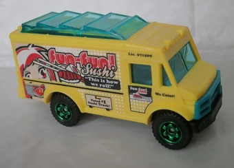 hot wheels sushi truck