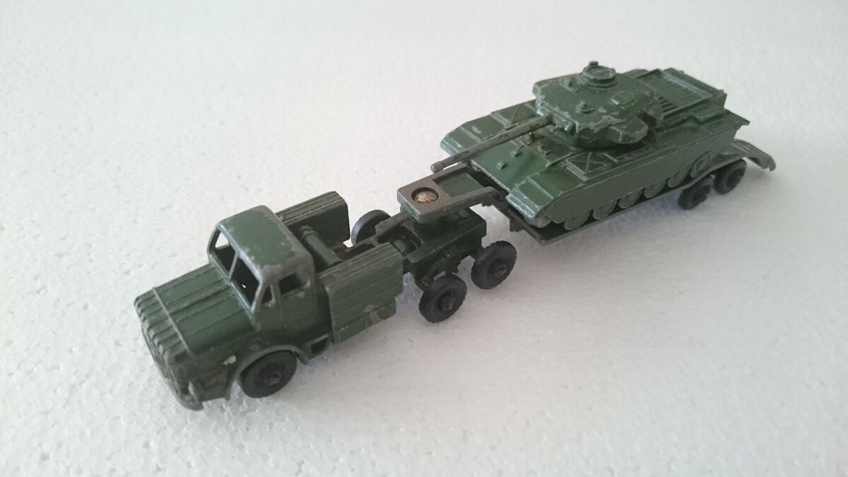 Matchbox tank transporter shop