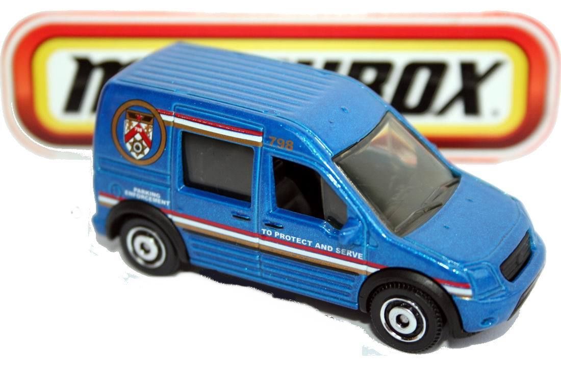 MATCHBOX 2009 Ford Transit Connect Taxi USA card 