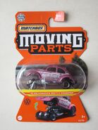 '72 Vokswagen Beetle Dragster - 2022 Moving Parts series purple version