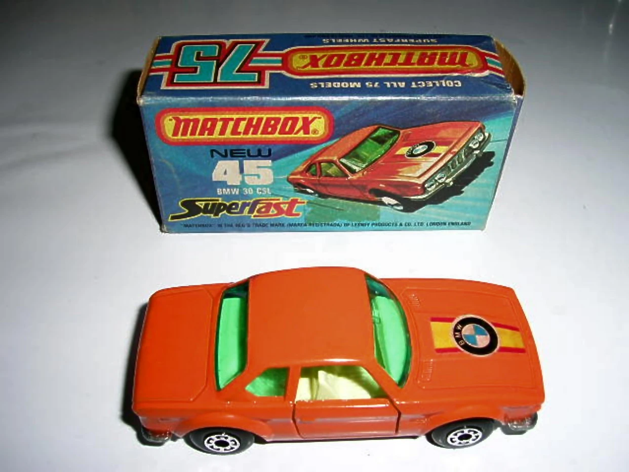 matchbox no 45 bmw 3.0 csl