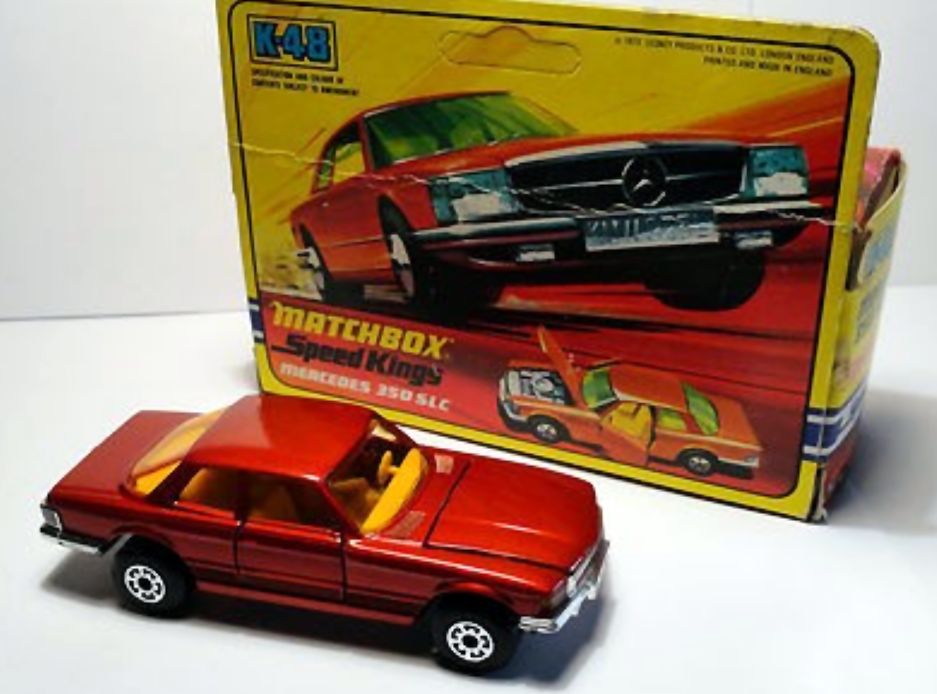 mercedes matchbox