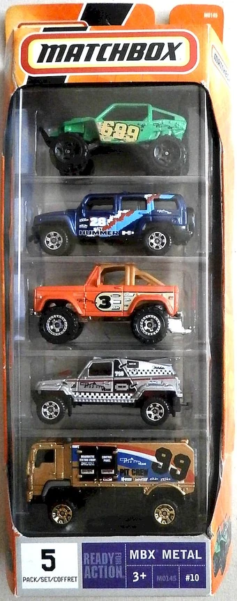 matchbox off road 5 pack