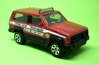 matchbox jeep cherokee 1986