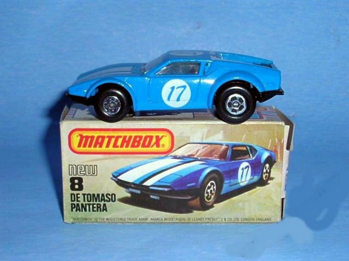 matchbox de tomaso pantera
